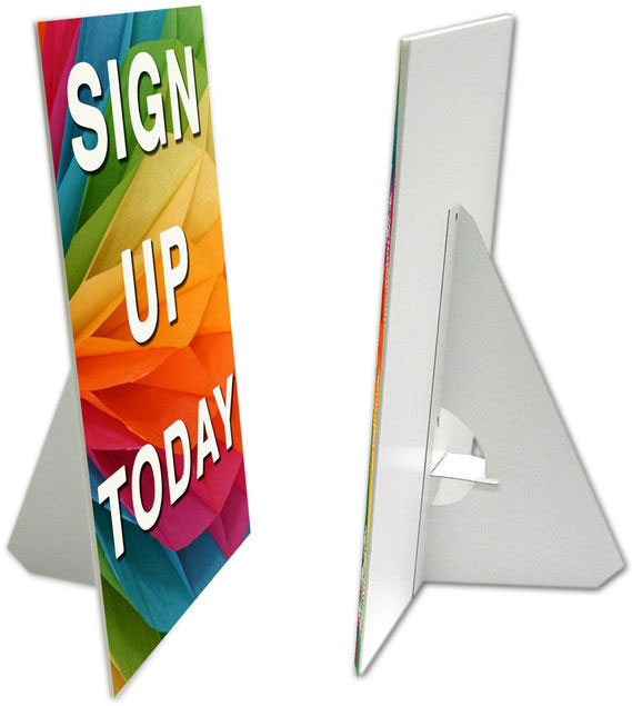 Easel Display Cardboard Signs