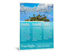 10000 Flyers printed single sided - 8.5x11, 100lb