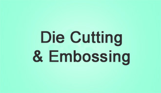 die cutting and embossing